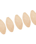 Pro Grade Wood Joining Biscuits Pack of 100 Size 0 Beech Wood for tight joints, displayed in a row.