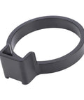 J1772 Electric Vehicle Charger Lock Keeps Your Plug Safe From Sketchy Unplugging At Home Garages Or Public Lots Solid ABS build, black charger cover lock.