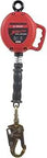 Brute Self Retracting Lifeline With Galvanized Steel Wire SRL Cable Swivel Snap Hook Built In Handle Includes Installation Carabiner