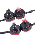 2300KV Brushless Motors With 20A And 30A ESCs For FPV Drones And Quadcopters, 2205 Size, 4 pack top view