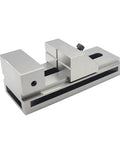 2 Inch Precision Vise With Quick Adjust Jaw Width For CNC Milling And Surface Grinding HRC58-62 Hardened Workholding Fixture On Table A True Boss Level EDM Clamp For Serious Machinists And Hardware Shops, silver steel vise with adjustable jaw