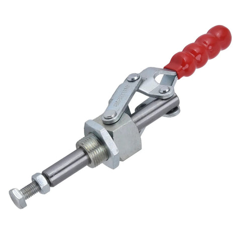 Heavy Duty Toggle Clamp With 701 Lb Holding Capacity And 180 Degree Quick Release Push Or Pull Handle for fixtures and welding.