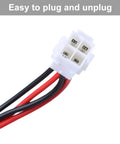Close-up of Pro PVC Shortwave Radio Power Cord Adapter 4 Pin To 6 Pin Connector Plug And Play Cable Easy Unplug