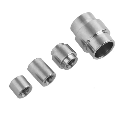 Premium 13 Piece Titanium Hardware Kit For Spyderco C81 Knife with various titanium screw sizes displayed.