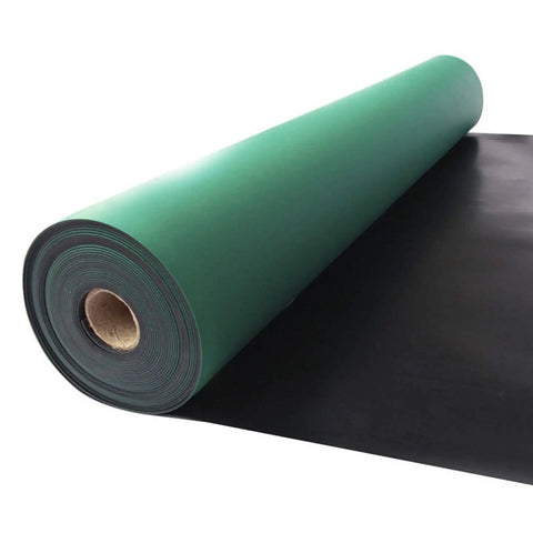 ESD Soldering Mat Roll 23.6 by 118 Inches Rubber Workbench Pad 0.08 Inch Thick Anti Static Heat Resistant Oil and Solvent Safe