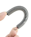 Rugged Built To Last Dual Hook Compressed Tension Spring 304 Stainless Steel Wire Diameter 2mm in hand