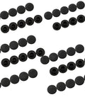 Top view of 50 Pack M5 And M6 Screw Caps Covers Hex Hole Anti Dust Nylon Locknut Stopper For Hexagon Allen Socket Cap Screws Bolts Mountain Bike
