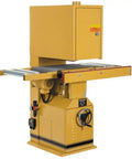 Heavy Duty 16 Inch Open End Belt Sander 5 Hp 230V Single Phase Beast Features Pneumatic Oscillation and dual feed controls.