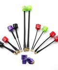 Mini 4 5.8G 2.8dBi FPV Antenna RHCP SMA RP SMA MMCX UFL high gain for RC transmitters and receivers racing drones assorted colors