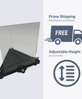 Protective And Leveling Stand For FlightScope Mevo Gen 2 Golf Launch Monitor with adjustable alignment and bubble level