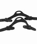 Fin Straps Adjustable Diving Straps For Outdoor And Indoor Water Sports Cozy Rubber Fins Straps 1 Pair Quick Fit And Secure The Go To Must Have Accessory For Snorkeling Scuba Pool Fun And Beach Adventures, pair of black rubber straps with buckles
