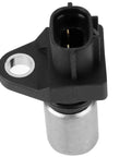Street Ready Crankshaft Position Sensor Replaces OEM 9091905005, side view showing connector and metallic body for Toyota Kjz90 and Hdj100 Diesels.