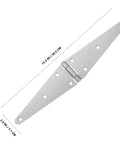 Heavy Duty Slotted Bearing Door Hinge With Galvanized Iron And Protective Coating For Outdoor Use On Garden Gates And Doors Easy Install