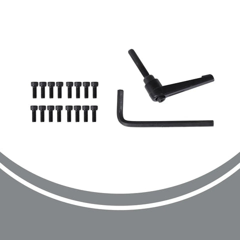 Hardware kit for Beefed Up Heavy Duty SBR16 1500mm Linear Guide Rail Kit with installation screws and Allen wrench