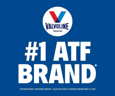 #1 ATF brand logo with Valvoline emblem, complementing DEX MERC ATF Automatic Transmission Fluid 1 Quart Case Of 6.