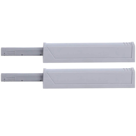 Magnetic Push To Open Latches For Cabinets And Drawers No Handle Design ABS Magnet Durable Two Pack 9.5 By 1.5 Cm Door Damper Buffer
