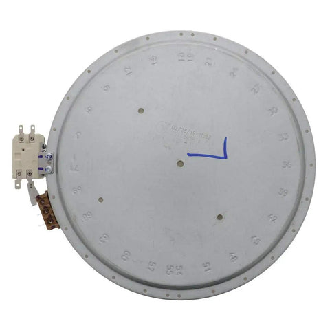 Range Radiant Heat Surface Element Replacement WB30T10133 for Ovens and Cooktops, multicolor, easy install, back view