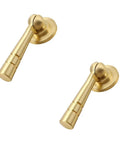 Two Pieces Brass Tear Drop Cabinet Knob Pulls Pendant Antique Style Gold Hardware For Cabinets Drawers Dressers And Furniture