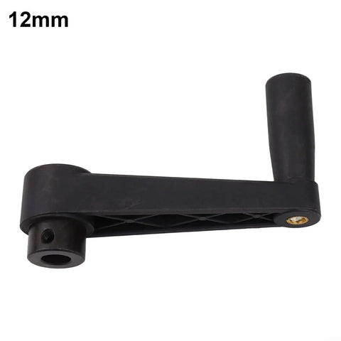 Heavy Duty Built To Last Round Hole Crank Handle Replacement For 8 To 16mm Shafts Reinforced Nylon And Carbon Steel Construction