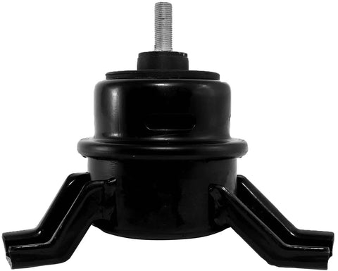 Heavy Duty Front Engine Mount Bolt On Swap Fix For 2012 2013 Kia Soul, durable black steel part with mounting brackets.