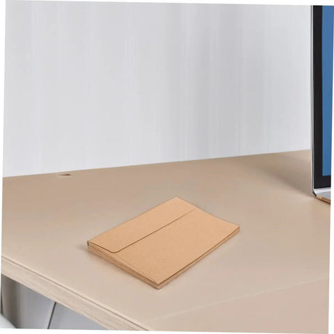 Stack of 60 Pack Self Adhesive Kraft Paper Envelopes 10.8 By 15.9 Cm Letter Size For Invitations And Cards Secure Seal Easy To Use Handy Rustic Style
