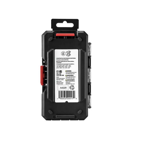 Cordless Drill Driver With A Half Inch Chuck 20V Power Includes 2Ah PWR CORE 20 Lithium Battery And Charger battery pack rear view