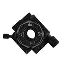 Manual Rotary Stage For Optical Mounts, Micro Precision Rotation, 360 Degree Platform with Worm Gear Drive, Model BHMR0329