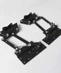 Two Piece Folding Coffee Table Hinges Set With Lifting Top Frame, Heavy Duty Table Desk Hinge, Silent Hydraulic Soft Close