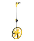 Jauarta Mechanical Measuring Wheel with Portable Design, yellow wheel with handle for precise measurements.