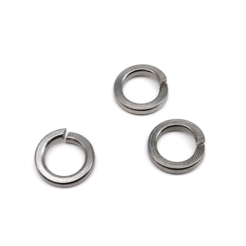 Black Stainless Steel Lock Washer Set, Split Lock Washer Assortment for M2 To M8, 320 Pcs, Elastic Gasket Included, anti-loosening washers