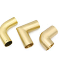 Slick Curved Tube Armrest Hardware For Sofa Chair Bed Headboard In Nordic Modern Style Made From Solid Brass For Durable Dope Decorative Furniture Fittings Elbow Joint Connector For Home And Office