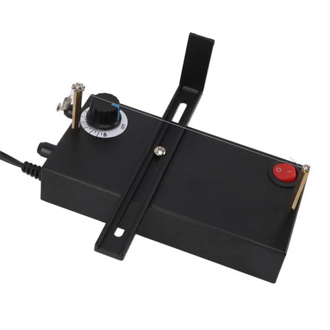 Electric Heat Ribbon Cutter With Adjustable Temperature, On The Go Trim Tool for ribbons, lace, braided styles, black device