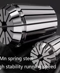 ER20 Collet Chuck Set Four Pieces One Eighth Inch Spring Steel Precision Tool Holders