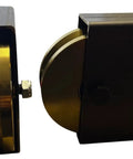 Bulletproof 6 Inch Chrome V Groove Wheels With Box Mount Rock Solid Five Eighth Axle Compatible Track Rollers 3000 LB Payload black and gold pulley design.