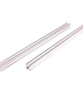 Built Tough 3030 Aluminum Profile Extrusion 2 Pack Anodized Rail For Cnc And 3D Printer Diy Builds Pro Level 500mm Frame Kit with precision grooves.