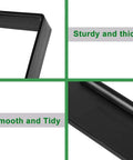 Close-up of DIY Paver Mold For Garden Paths And Patios Reusable Concrete Stone Design Tool highlighting sturdy plastic edges