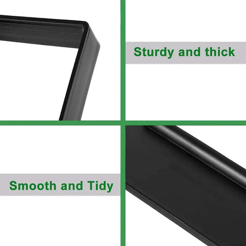 Close-up of DIY Paver Mold For Garden Paths And Patios Reusable Concrete Stone Design Tool highlighting sturdy plastic edges