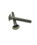 Heavy Duty Stainless Steel Carriage Bolts Set 25 Pieces One And A Half Inch 18-8 304 Grade for dependable fastening close-up