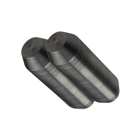 Extended Length 1.875 Inch Engine To Transmission Dowel Pins, 2-piece set, USA made mild steel, for SBC, BBC, LS, LT engines