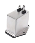 Cw2b-10A-T Single Phase EMI Power Filter And Line Conditioner AC Socket Protector in silver with two terminal connectors