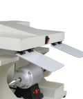 Heavy Duty Dual Head Bench Grinder With 550W Copper Motor And Bright Led Work Light For Quick Tough Sharpening At 2800 Rpm No Sweat Setup Knockout Build showing motor and adjustable dust guards.