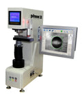 Pro Grade Fully Automatic Brinell Hardness Tester With Built In Touch Screen And CCD Video For Dead On Metal Testing, displaying precision screen.
