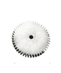 High Precision Motor Spur Gear 45 Steel External Gear 1.25 Mod 46 Teeth With Keyway 18mm Durable Wear Resistant Smooth Operation Easy Install