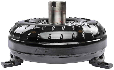 GM Torque Converter TH350 TH400 2700 to 3000 RPM Stall Speed Street and Track Performance Upgrade for Quick Launch and Smooth Acceleration USA Made Budget Friendly black steel torque converter