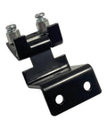 Industrial Cabinet Door Hinge Hardware Kit For Durable Cabinets And Shop Gear, heavy duty steel hinge, black finish
