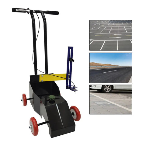 Heck Of A Multifunction Line Marking Machine That Renders Crisp Roads And Parking Lots With Zero Sweat Precision and Quick Width Tweaks.