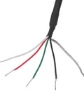 Beefy Two Phase Incremental Rotary Encoder With PNP Output DC 5 To 24 Volt Lightweight 50 Millimeter Outer Diameter wiring view
