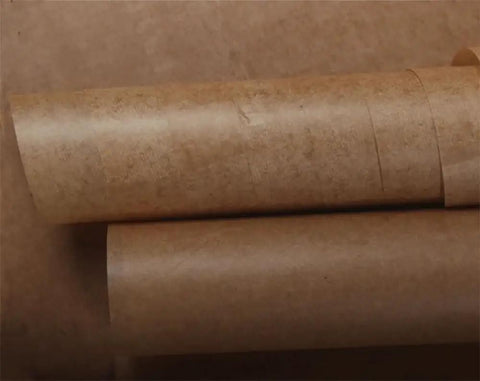 10 Pack Anti Rust Paper With VCI Technology For Metal Parts Bearings Tools And Precision Instruments, Moisture Proof Wax Coated Packaging Paper In Brown 900 By 600 Mm, Delivers Up To Five Year Rust Protection In Sealed Packaging, brown wax-coated sheet roll