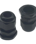 10 Pack Black M20x1.5 Waterproof Cable Glands For 6-12mm Cables With Adjustable Joints, Compression Cable Connectors
