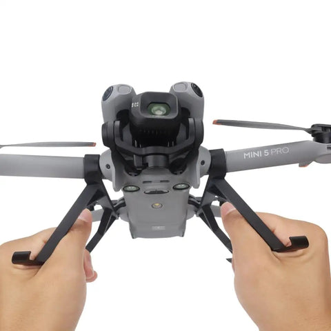 Extended Landing Gear For Mini 5 Pro Drone 25mm Height Increase Extendable Tripod Style Legs With Anti Collision Bracket Lightweight 22g